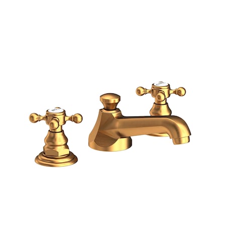 Newport Brass Widespread Lavatory Faucet in Satin Gold (Pvd) 920-24S